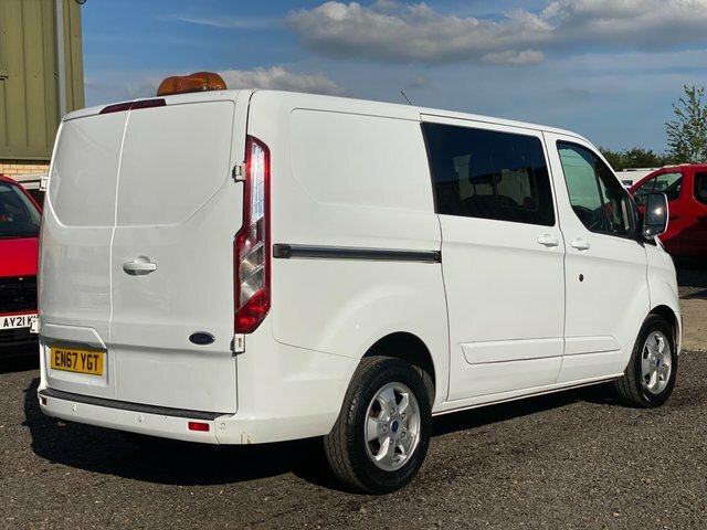 Ford Transit Custom 2.0 Tdci 290 Limited Combi Van 6Dr L EN67YGT White #4
