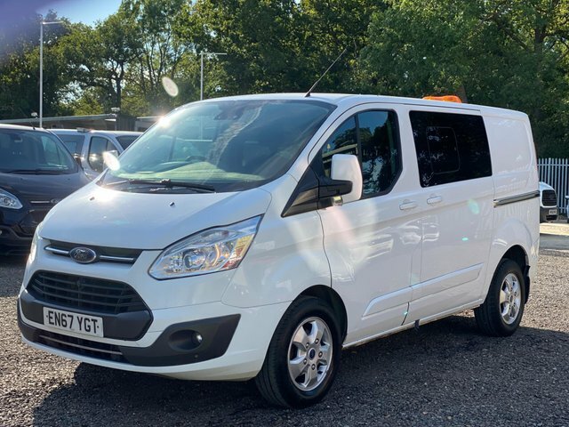 Ford Transit Custom 2.0 Tdci 290 Limited Combi Van 6Dr L EN67YGT White #2