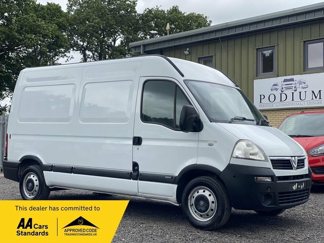Vauxhall Movano 2.5 Cdti 16V 3300 White