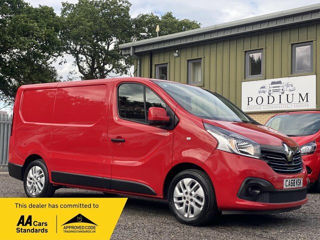 Renault Trafic 1.6 Dci Energy 27 Sport Nav Swb Standard Roof Euro Red