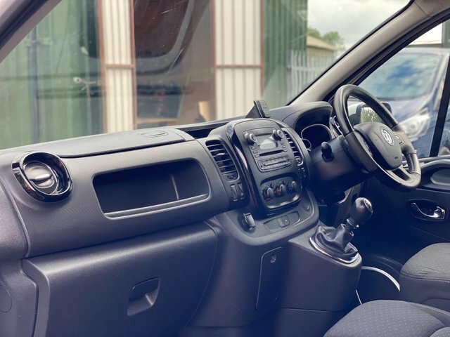 Vauxhall Vivaro 2700 1.6Cdti 120Ps Sportive H1 Van Grey #14