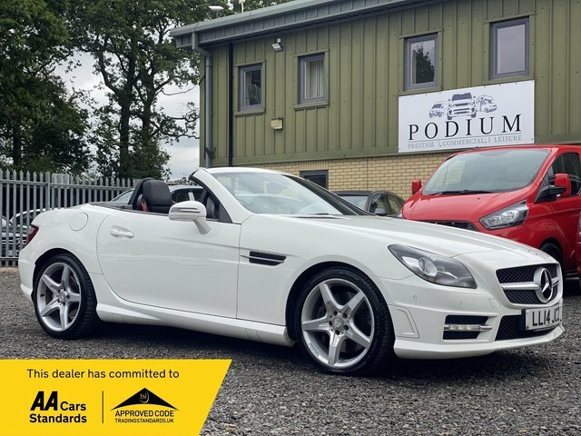 Mercedes-Benz SLK 1.8 Slk200 Amg Sport G-tronic Euro 5 S S White