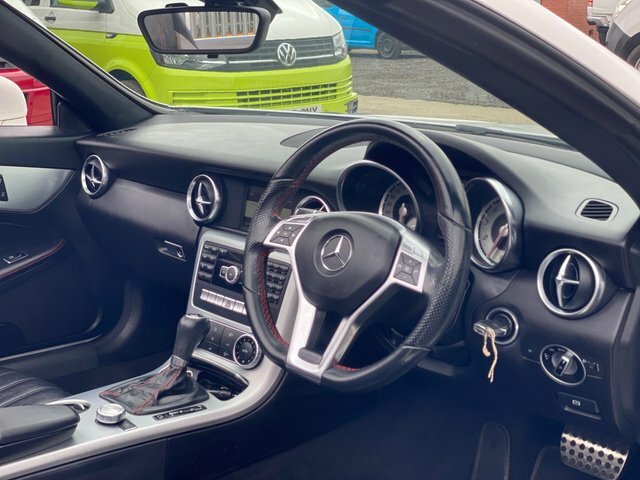 Mercedes-Benz SLK 1.8 Slk200 Amg Sport G-tronic Euro 5 S S White #6