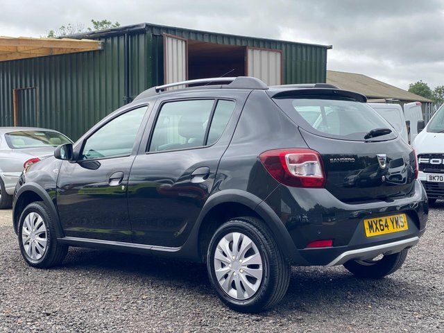 Dacia Sandero Stepway 0.9 Tce Laureate Euro 5 MX64YMS Black #3