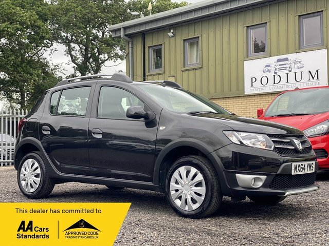 Dacia Sandero Stepway 0.9 Tce Laureate Euro 5 MX64YMS Black