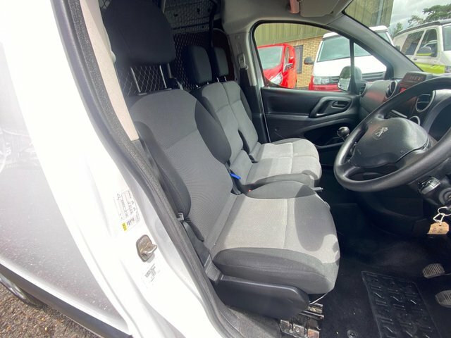 Peugeot Partner 1.6 Bluehdi 855 Professional L1 Stop Start ML68NZU White #6