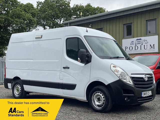 Vauxhall Movano 2.3 Cdti 3500 Fwd L2 H2 Euro 6 White