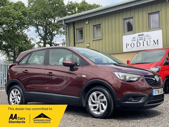 Vauxhall Crossland X 1.2 Se Euro 6 Red