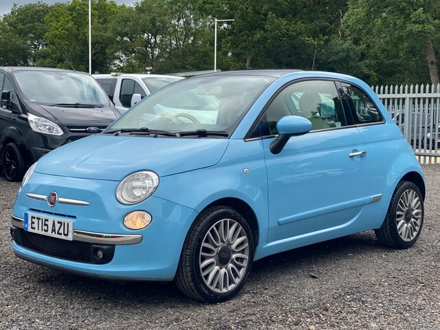Fiat 500 1.2 Lounge Euro 6 S S Blue #2