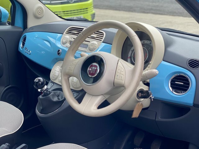 Fiat 500 1.2 Lounge Euro 6 S S Blue #5