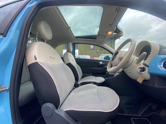Fiat 500 1.2 Lounge Euro 6 S S Blue #6