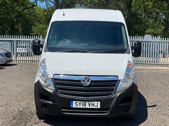 Vauxhall Movano Mpv White #11