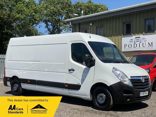 Vauxhall Movano 2.3 Cdti 3500 Fwd L3 H2 Euro 6 White