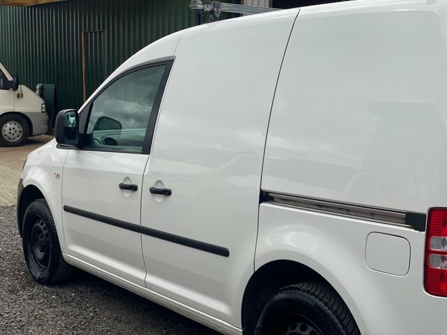 Volkswagen Caddy 1.6 Tdi 102Ps Startline Van White #26