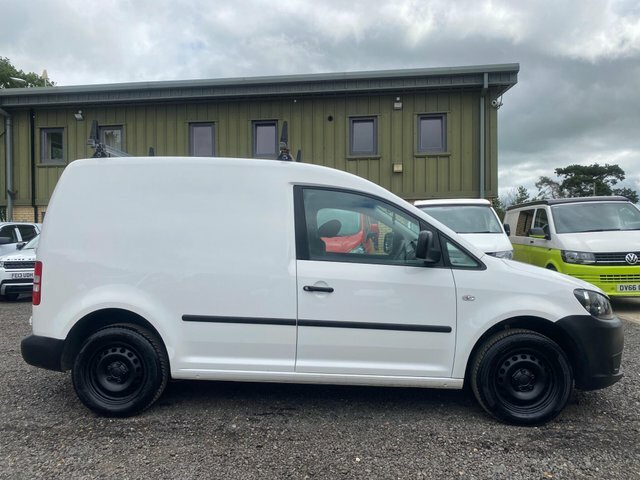 Volkswagen Caddy 1.6 Tdi 102Ps Startline Van White #20