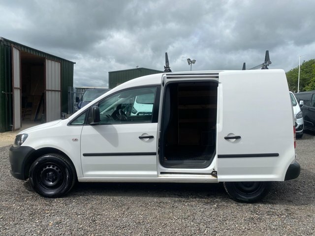 Volkswagen Caddy 1.6 Tdi 102Ps Startline Van White #12