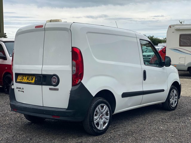 Fiat Doblo 1.3 Multijetii L1 H1 Euro 6 White #4