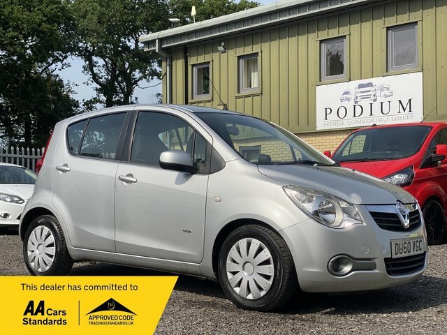 Vauxhall Agila 1.2 16V Club Euro 5 Ac Silver