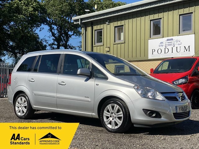 Vauxhall Zafira 1.7 Cdti Ecoflex Elite Euro 5 Silver