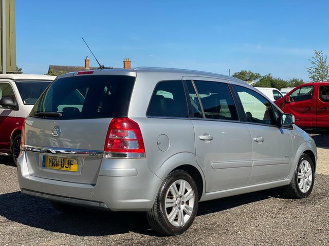 Vauxhall Zafira 1.7 Cdti Ecoflex Elite Euro 5 Silver #4
