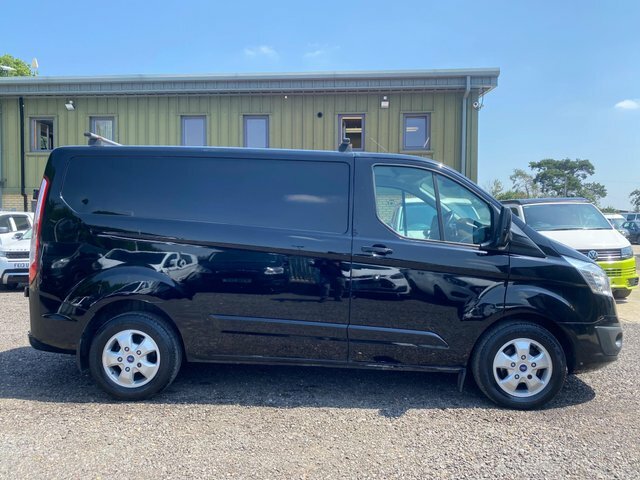 Ford Transit Custom 2.0 Tdci 270 Limited L1 H1 YM66JBX Black #5