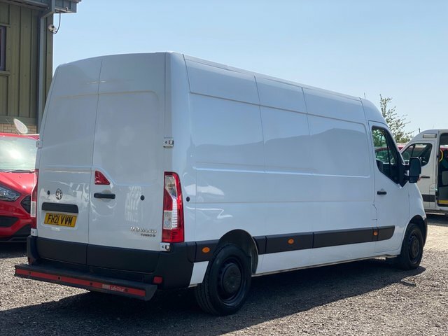 Vauxhall Movano 2.3 Cdti 3500 Biturbo Fwd L3 H2 Euro 6 S S White #4
