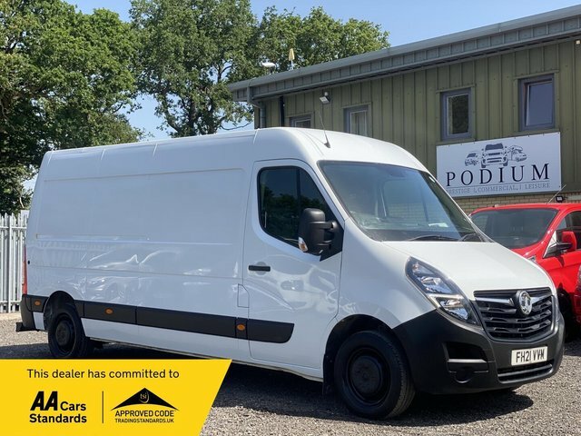 Vauxhall Movano 2.3 Cdti 3500 Biturbo Fwd L3 H2 Euro 6 S S White