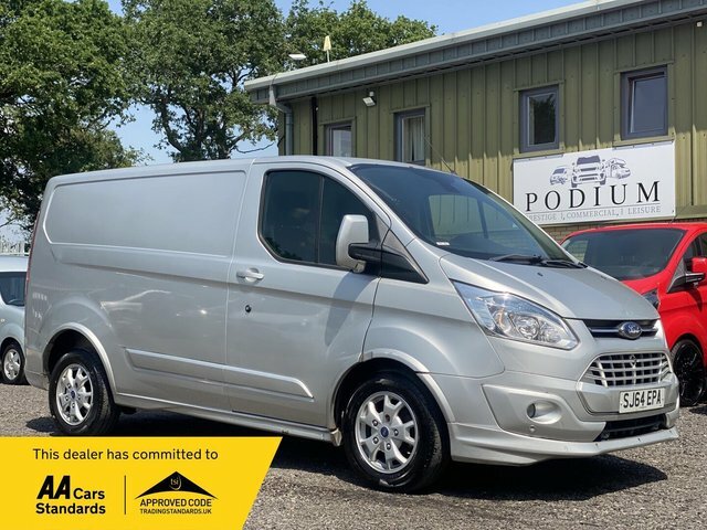Ford Transit Custom Custom 2.2 290 Sport Pv 153 Bhp Red #1