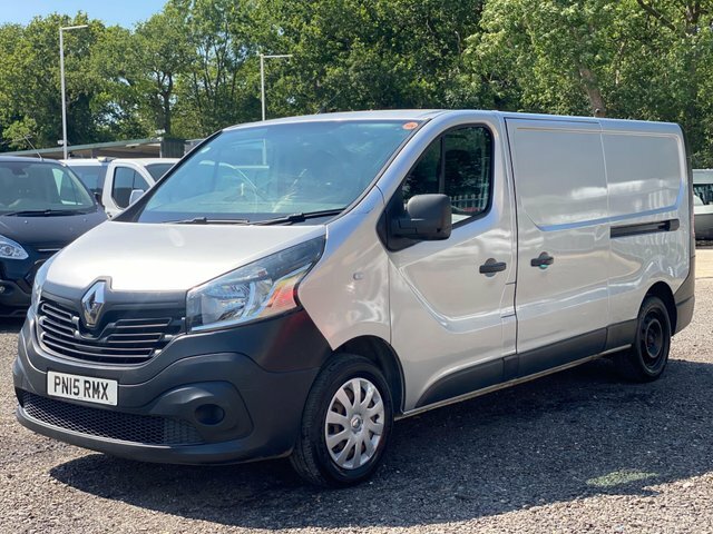 Renault Trafic 1.6 Dci Energy 29 Business Lwb Standard Roof Euro Silver #2