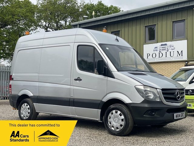Mercedes-Benz Sprinter 2.1 313 Cdi Rwd L1 H3 Silver