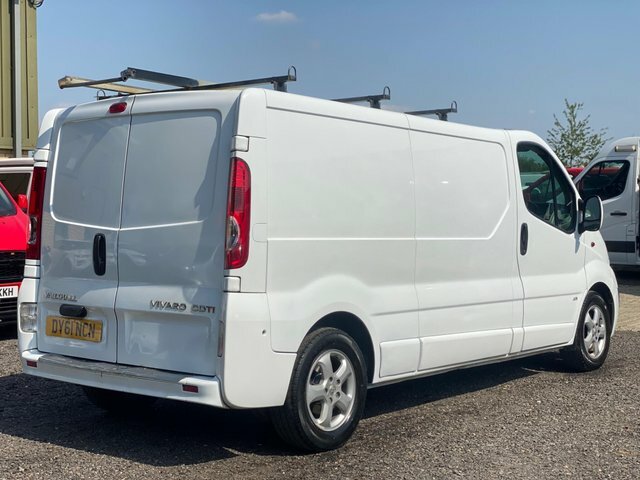 Vauxhall Vivaro 2.0Cdti 90Ps Van 2.9T White #4
