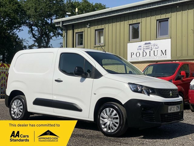Peugeot Partner 1.5 Bluehdi 1000 Professional Premium Standard Pan White