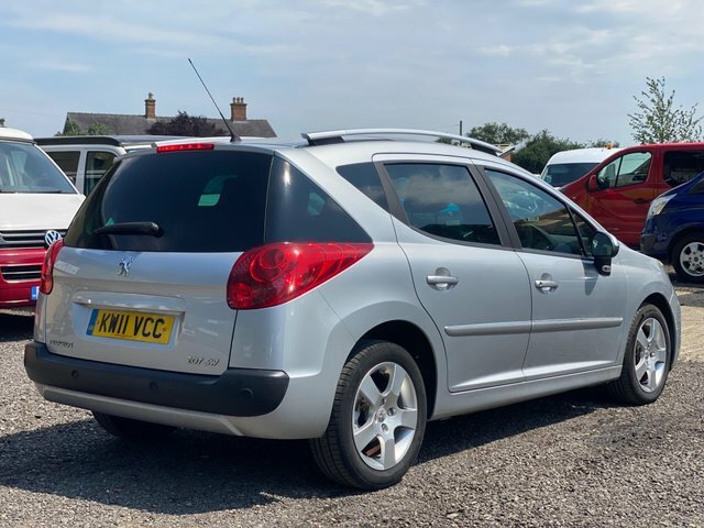 Peugeot 207 SW 1.6 Vti Allure Tiptronic Euro 5 Silver #4