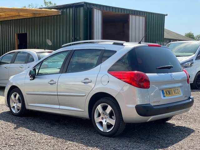 Peugeot 207 SW 1.6 Vti Allure Tiptronic Euro 5 Silver #3