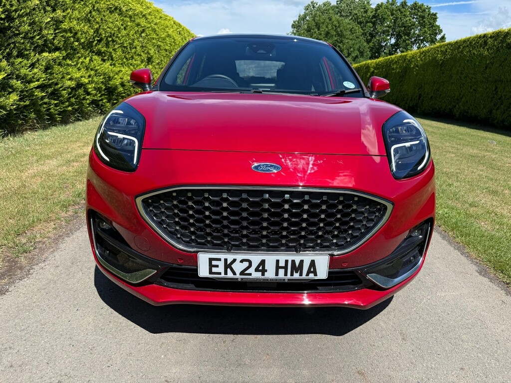 Ford Puma 1.0 Ecoboost Hybr Mhev 155 St-line Vignale Dct EK24HMA Red #2
