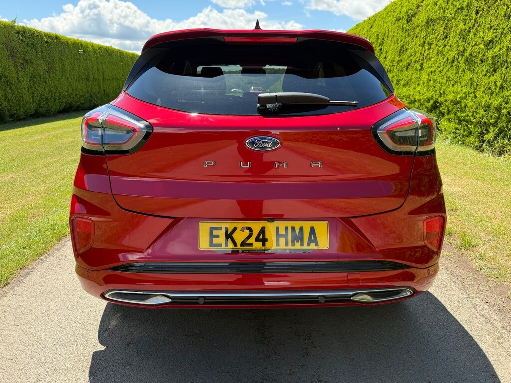 Ford Puma 1.0 Ecoboost Hybr Mhev 155 St-line Vignale Dct EK24HMA Red #5