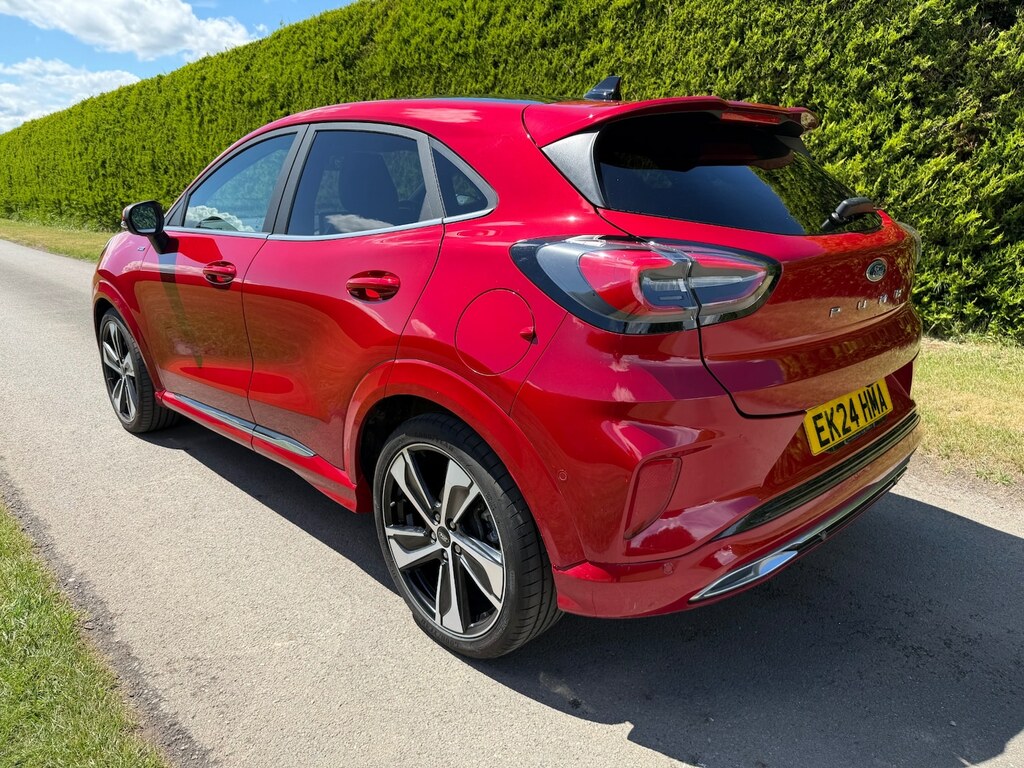 Ford Puma 1.0 Ecoboost Hybr Mhev 155 St-line Vignale Dct EK24HMA Red #4
