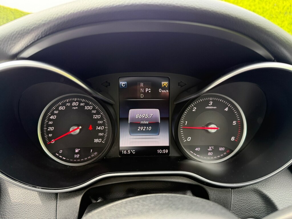Mercedes-Benz C Class C220d Amg Line Silver #15
