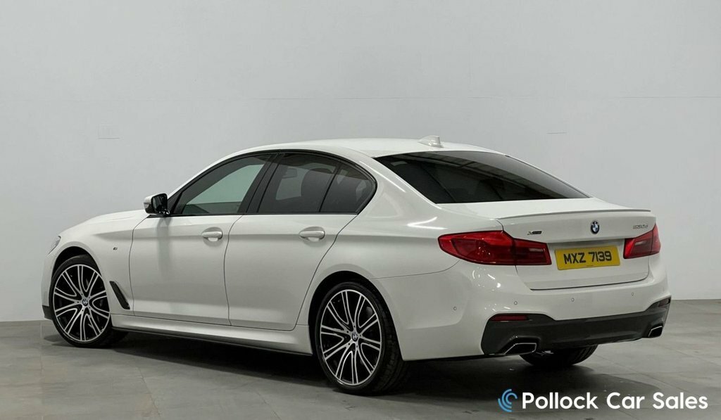 BMW 5 Series 3L M Sport White #2