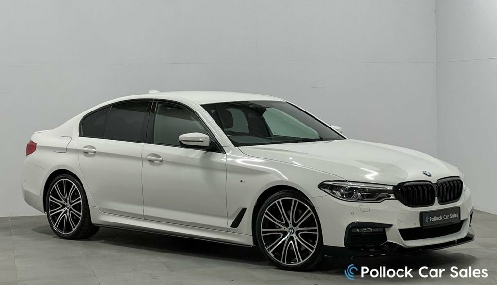 BMW 5 Series 3L M Sport White