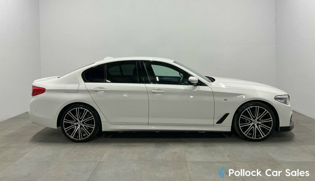 BMW 5 Series 3L M Sport White #3