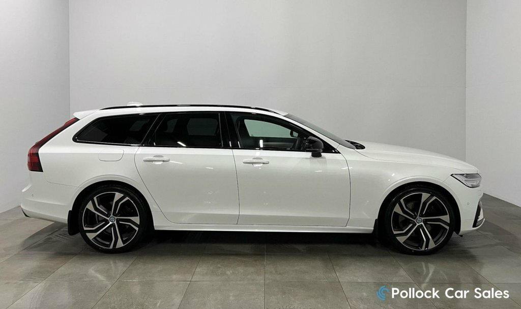 Volvo V90 2L R-design White #3