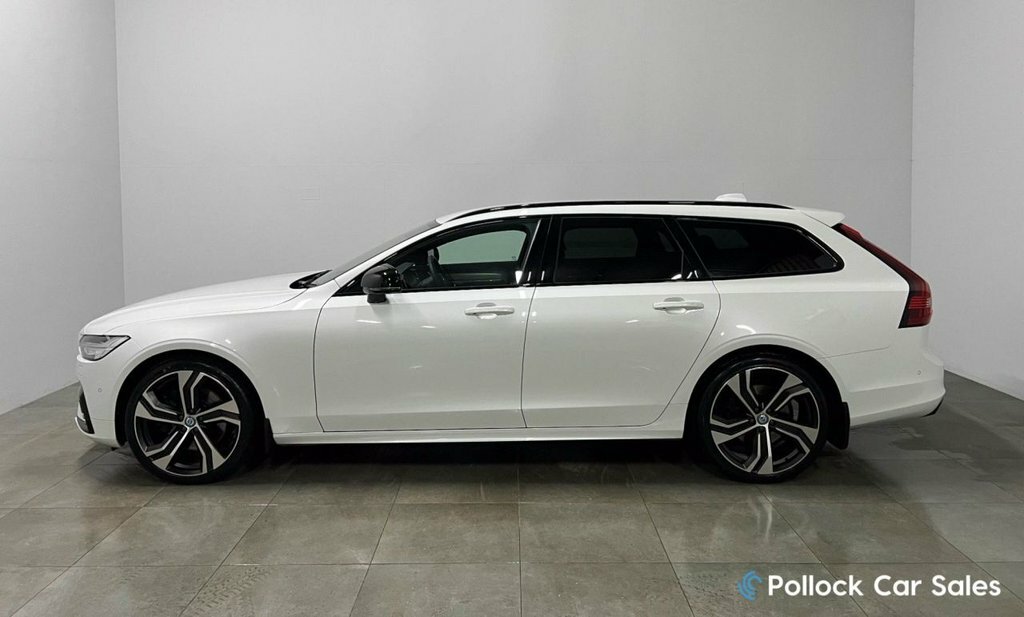 Volvo V90 2L R-design White #4