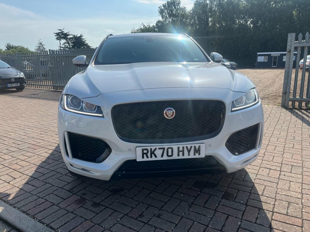 Jaguar F-Pace 2.0 D180 Chequered Flag Awd Euro 6 Ss White #3