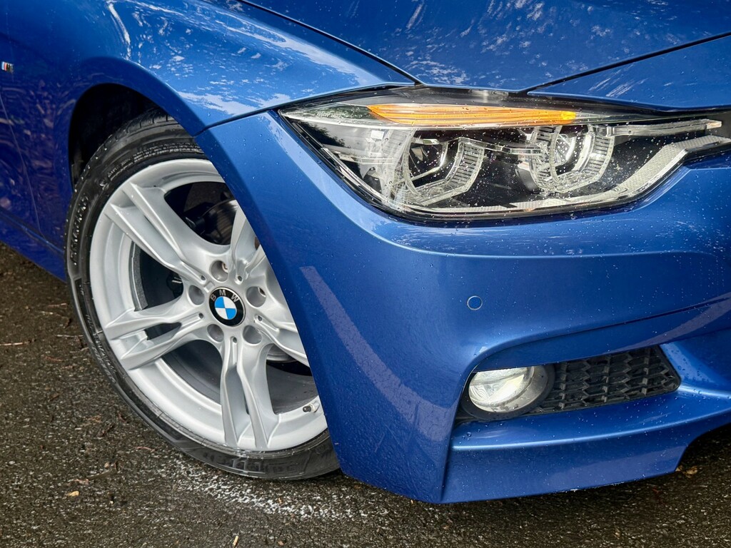 BMW 3 Series Saloon 2.0 318Dm Sport1owner35tax-fsh-nav-2kys- CT17FCY Blue #3