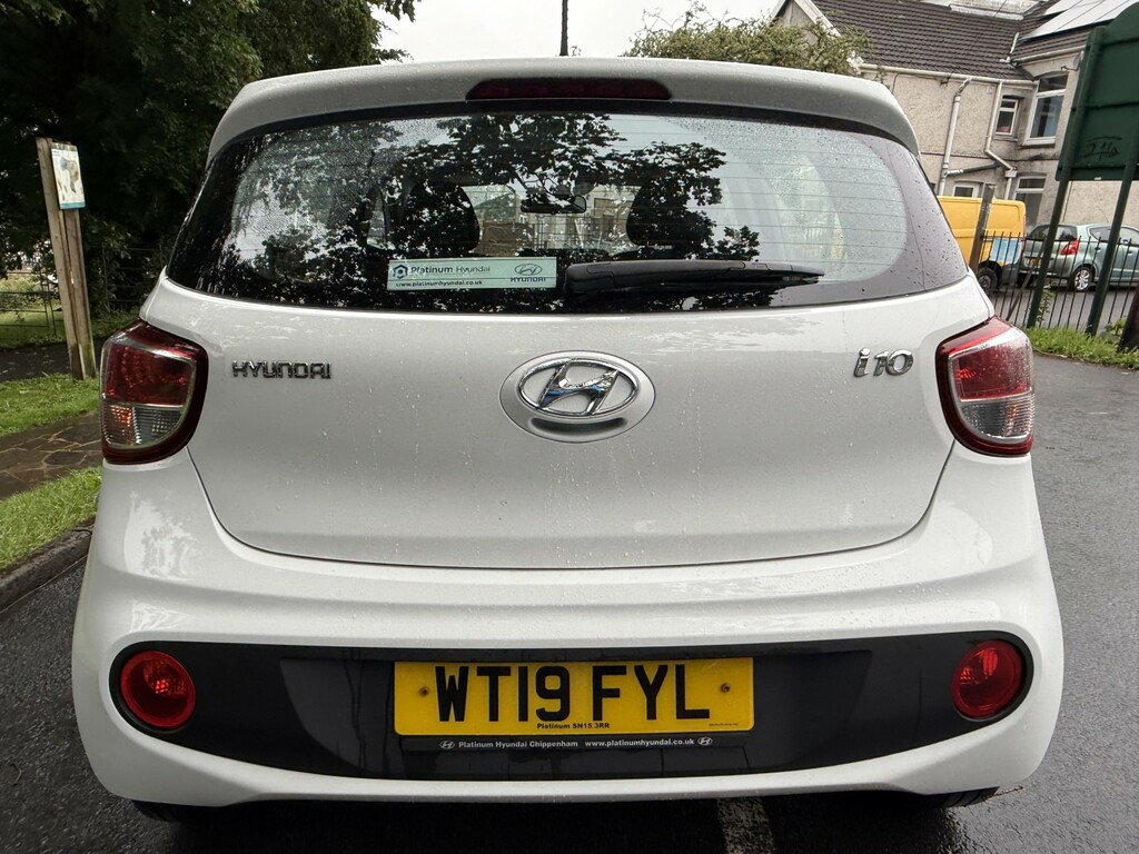 Hyundai I10 Hatchback 1.2 I10se 10K-2keys-dab-bt-fk White #6