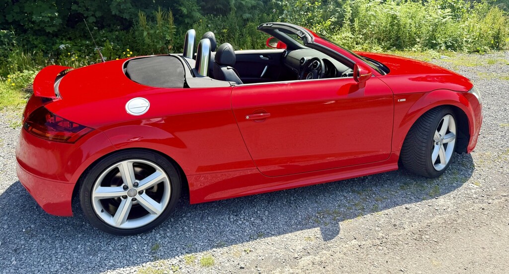 Audi TT Convertible 1.8 Tfsis Line2owner-xenons-2kys-ule Red #5