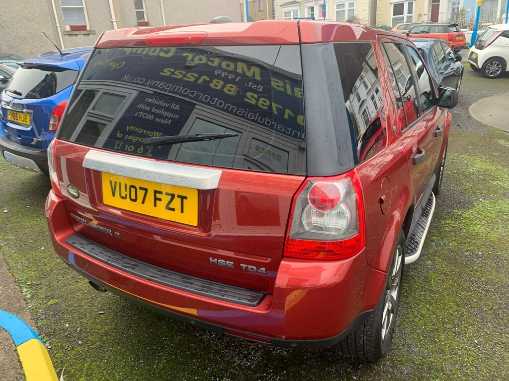 Land Rover Freelander 22 Td4 Hse Red #5