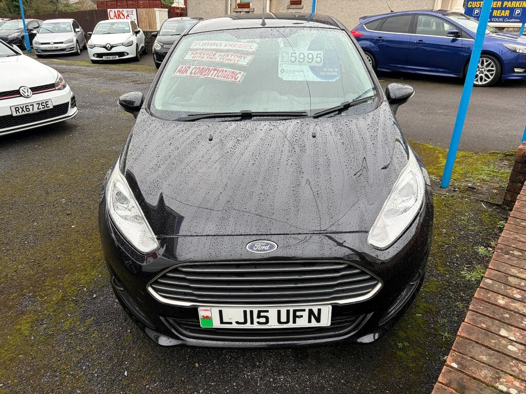 Ford Fiesta 1.5 Tdci Zetec LJ15UFN Black #2