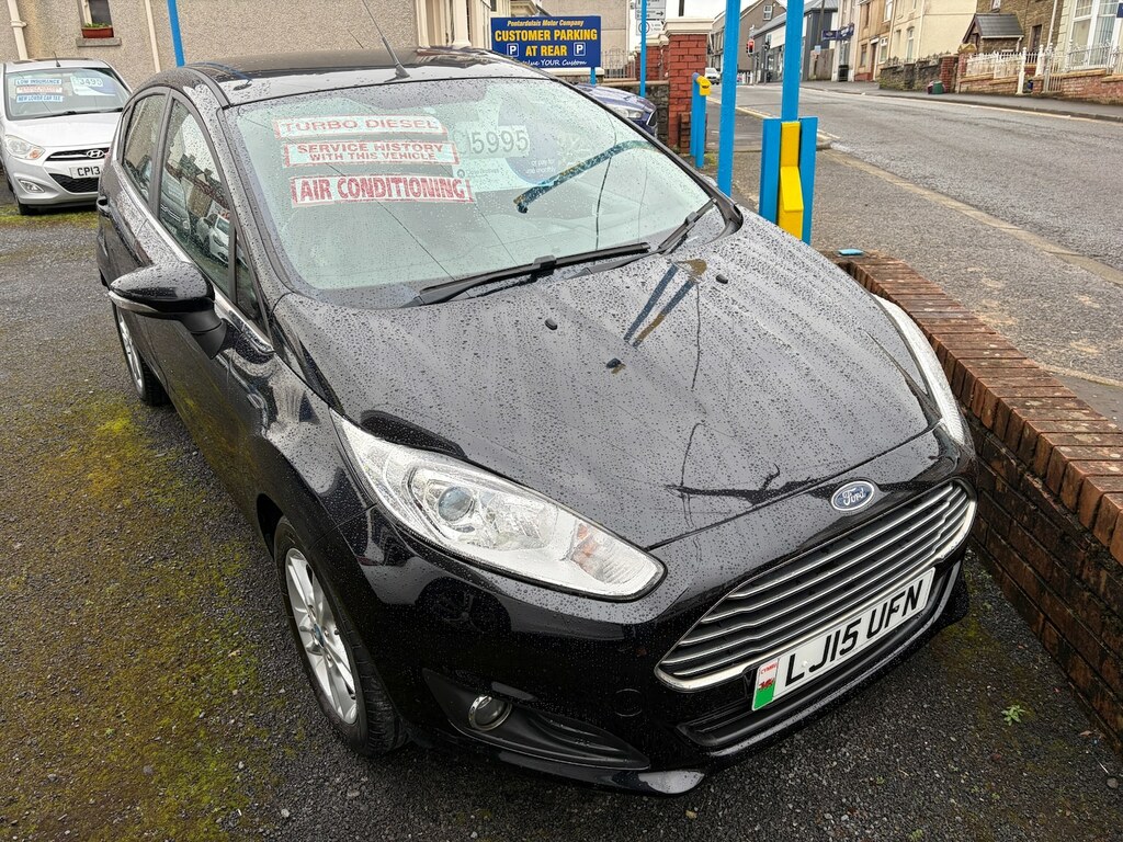 Ford Fiesta 1.5 Tdci Zetec LJ15UFN Black #3